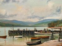 'The Lake District' Exceptional Vintage Seascape Oil On Canvas Painting c1960' (9 of 12) 'The Lake District' Exceptional Vintage Seascape Oil On Canvas Painting c1960' (9 of 12)