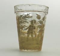 An Extremely Rare & Exceptional St Hubert Gilt Glass Beaker C.18th/early 19thc (6 of 10) An Extremely Rare & Exceptional St Hubert Gilt Glass Beaker C.18th/early 19thc (6 of 10)