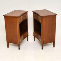 Pair of Antique Regency Style Mahogany Bedside Cabinets (8 of 10) Pair of Antique Regency Style Mahogany Bedside Cabinets (8 of 10)