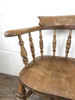 19th Century Beech and Elm Smoker’s Bow Chair (9 of 12) 19th Century Beech and Elm Smoker’s Bow Chair (9 of 12)
