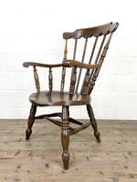 Antique Ash & Elm Armchair with Penny Seat (7 of 9) Antique Ash & Elm Armchair with Penny Seat (7 of 9)