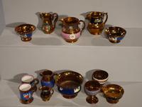 Attractive Collection of 25 Pieces of 19th Century Copper Lustreware (3 of 4) Attractive Collection of 25 Pieces of 19th Century Copper Lustreware (3 of 4)