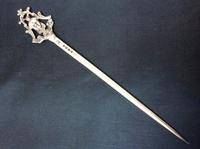 Solid Silver Early Victorian Poultry Skewer (3 of 4) Solid Silver Early Victorian Poultry Skewer (3 of 4)