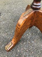 Antique Oak Tripod Wine Table (3 of 6) Antique Oak Tripod Wine Table (3 of 6)