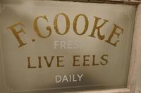 Live Eel & Pie Shop Window, Etched Glass Advertising Sign (3 of 6) Live Eel & Pie Shop Window, Etched Glass Advertising Sign (3 of 6)