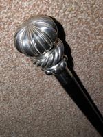 Vintage 925 Silver Segment Patterned Topped Walking Stick / Cane (5 of 11) Vintage 925 Silver Segment Patterned Topped Walking Stick / Cane (5 of 11)
