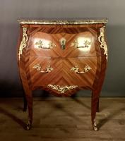 Small French Louis XVI Style Bombe Commode (7 of 12) Small French Louis XVI Style Bombe Commode (7 of 12)