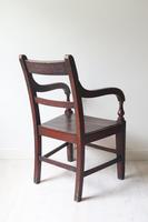 19th Century Scottish Vernacular Glasgow Pattern Joined Armchair Reddish Stain c.1880 (27 of 46) 19th Century Scottish Vernacular Glasgow Pattern Joined Armchair Reddish Stain c.1880 (27 of 46)