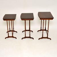 Antique Mahogany Nest of Tables (10 of 10) Antique Mahogany Nest of Tables (10 of 10)
