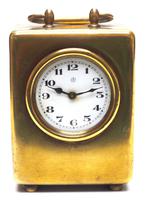 Antique Travelling Miniature Carriage Clock – Wonderful Dial Alarm Feature by Junghans (4 of 6) Antique Travelling Miniature Carriage Clock – Wonderful Dial Alarm Feature by Junghans (4 of 6)