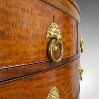 Antique Bow Front Chest of Drawers, English, Mahogany, Tallboy, Victorian, 1870 (12 of 12) Antique Bow Front Chest of Drawers, English, Mahogany, Tallboy, Victorian, 1870 (12 of 12)