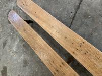 Pair of Long Chestnut Benches (9 of 10) Pair of Long Chestnut Benches (9 of 10)