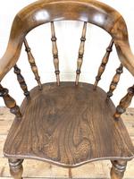Antique 19th Century Smoker’s Bow Chair (3 of 9) Antique 19th Century Smoker’s Bow Chair (3 of 9)