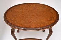 Antique Burr Walnut Nest of Three Tables (5 of 10) Antique Burr Walnut Nest of Three Tables (5 of 10)