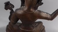 Antique 19th Century Tibetan Bronze Tara Deity Figure (10 of 19) Antique 19th Century Tibetan Bronze Tara Deity Figure (10 of 19)