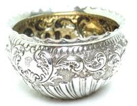 English Victorian Antique Solid Silver Tea Set, Embossed Decoration c.1890 (2 of 11) English Victorian Antique Solid Silver Tea Set, Embossed Decoration c.1890 (2 of 11)