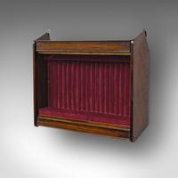 Antique Display Cabinet, English, Oak, Humidor, Collectibles Case, Edwardian (5 of 9) Antique Display Cabinet, English, Oak, Humidor, Collectibles Case, Edwardian (5 of 9)