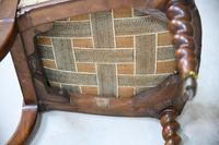 Walnut Barley Twist Bedroom Chair (3 of 13) Walnut Barley Twist Bedroom Chair (3 of 13)