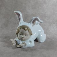 "Mi Difraz De Conejito" or "My Little Bunny Baby" Hand Modelled Porcelain Figure by Nao (2 of 7) "Mi Difraz De Conejito" or "My Little Bunny Baby" Hand Modelled Porcelain Figure by Nao (2 of 7)