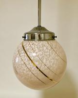 Art Deco Glass Pendant Light (3 of 11) Art Deco Glass Pendant Light (3 of 11)