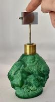 Rare Art Deco Heinrich Hoffmann Glass Malachite Perfume Spray & Tray (15 of 15) Rare Art Deco Heinrich Hoffmann Glass Malachite Perfume Spray & Tray (15 of 15)