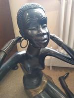Bronze African Nubian Princess (2 of 7) Bronze African Nubian Princess (2 of 7)