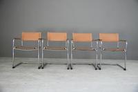 4 x S34 Mart Stam Style Cantilever Dining Chairs (6 of 12) 4 x S34 Mart Stam Style Cantilever Dining Chairs (6 of 12)