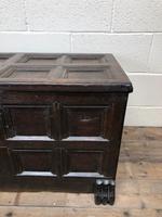 Antique Rare 17th Century Oak Coffer with Block Paw Feet (M-716) (2 of 16) Antique Rare 17th Century Oak Coffer with Block Paw Feet (M-716) (2 of 16)