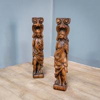 Pair of Bird & Lute Carved Figures (3 of 9) Pair of Bird & Lute Carved Figures (3 of 9)