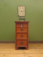 Antique Narrow Office Chest of Drawers (15 of 17) Antique Narrow Office Chest of Drawers (15 of 17)