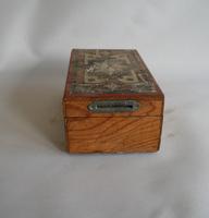 Pitch Pine Money Box with a Transfer Pattern to the Lid (4 of 4) Pitch Pine Money Box with a Transfer Pattern to the Lid (4 of 4)