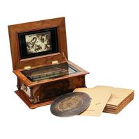 Disk Music Box - Germany - Late 19th Century