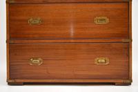 Antique Military Campaign Style Mahogany Chest of Drawers (4 of 10) Antique Military Campaign Style Mahogany Chest of Drawers (4 of 10)