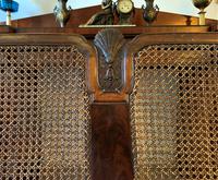 19th Century Antique Mahogany Upholstered 3 Piece Bergere Sofa Suite Armchairs Settee (12 of 15) 19th Century Antique Mahogany Upholstered 3 Piece Bergere Sofa Suite Armchairs Settee (12 of 15)