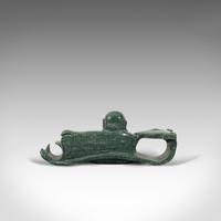 Antique Ruyi Belt Hook, Oriental, Jade Marble, Buckle, Hotei, Budai c.1900 (10 of 12) Antique Ruyi Belt Hook, Oriental, Jade Marble, Buckle, Hotei, Budai c.1900 (10 of 12)