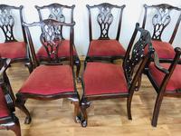 Set of Eight Oversized Dining Chairs (18 of 18) Set of Eight Oversized Dining Chairs (18 of 18)