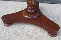 Early Victorian Round Mahogany Lamp Table (4 of 7) Early Victorian Round Mahogany Lamp Table (4 of 7)