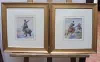 Pair of Victorian Watercolours The Hussars Artist George Clark (4 of 10) Pair of Victorian Watercolours The Hussars Artist George Clark (4 of 10)