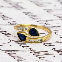 The Vintage Paired Snake Sapphire Ring (2 of 4) The Vintage Paired Snake Sapphire Ring (2 of 4)