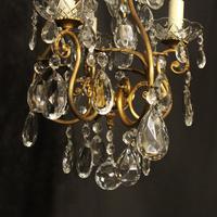 French Gilded Birdcage 4 Light Antique Chandelier (7 of 10) French Gilded Birdcage 4 Light Antique Chandelier (7 of 10)