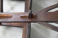 6 Arts & Crafts Carved Oak Chairs (5 of 12) 6 Arts & Crafts Carved Oak Chairs (5 of 12)