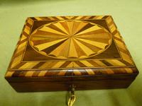 Specimen Wood Trinket Box. C1880 (2 of 12) Specimen Wood Trinket Box. C1880 (2 of 12)