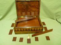Large Tunbridge Ware Style Jewellery Box - Original Tray c.1870 (8 of 16) Large Tunbridge Ware Style Jewellery Box - Original Tray c.1870 (8 of 16)