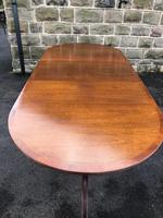 Antique Mahogany Twin Pillar Extending Dining Table (6 of 11) Antique Mahogany Twin Pillar Extending Dining Table (6 of 11)