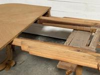 Huge Bleached Oak French Extending Dining Table (23 of 24) Huge Bleached Oak French Extending Dining Table (23 of 24)