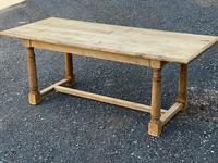 Rustic Bleached Oak Farmhouse Dining Table (19 of 25) Rustic Bleached Oak Farmhouse Dining Table (19 of 25)