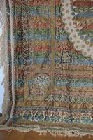 Large Vintage Middle Eastern Embroidered Silk Wall Hanging (9 of 10) Large Vintage Middle Eastern Embroidered Silk Wall Hanging (9 of 10)