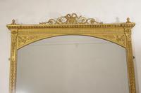 Victorian Gilt Adam Style Overmantle Mirror (2 of 10) Victorian Gilt Adam Style Overmantle Mirror (2 of 10)