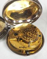 Antique Silver Pair of Case Pocket Watch Fusee Verge Escapement Key Wind Enamel Dial Thomas Cooker Oakham (9 of 12) Antique Silver Pair of Case Pocket Watch Fusee Verge Escapement Key Wind Enamel Dial Thomas Cooker Oakham (9 of 12)