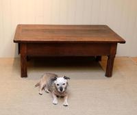 Substantial Early 19th Century French Oak Low Table (2 of 9) Substantial Early 19th Century French Oak Low Table (2 of 9)
